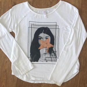 Girl’s size (lg) 10/12 .  Xhilaration rayon top